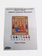 Бежевый схема для частичного вышивания бисером