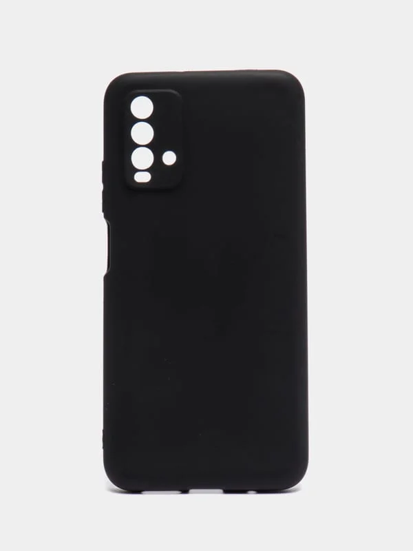 Черный силиконовый чехол для Xiaomi Redmi 9T (Сяоми Редми 9Т)