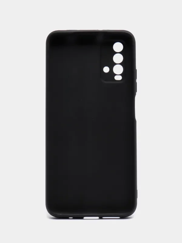 Черный силиконовый чехол для Xiaomi Redmi 9T (Сяоми Редми 9Т)