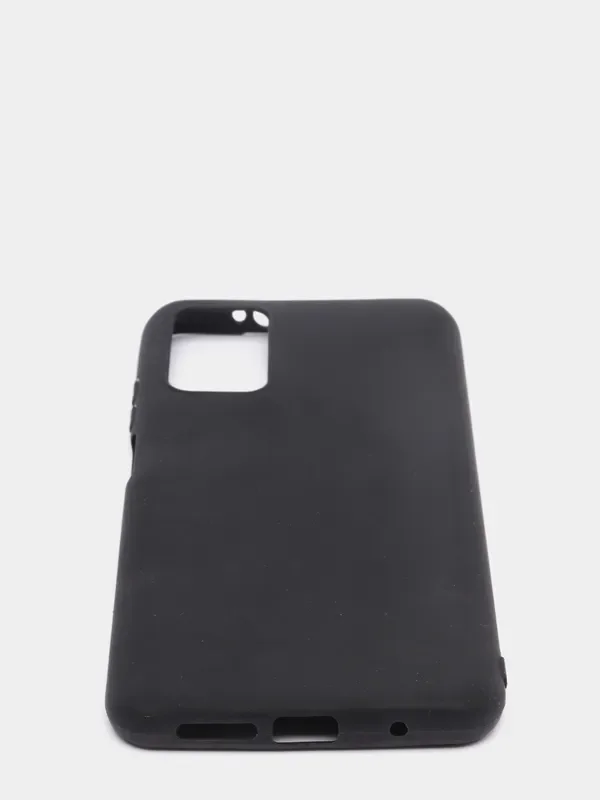 Угольный силиконовый чехол для Xiaomi Redmi 9T (Сяоми Редми 9Т)