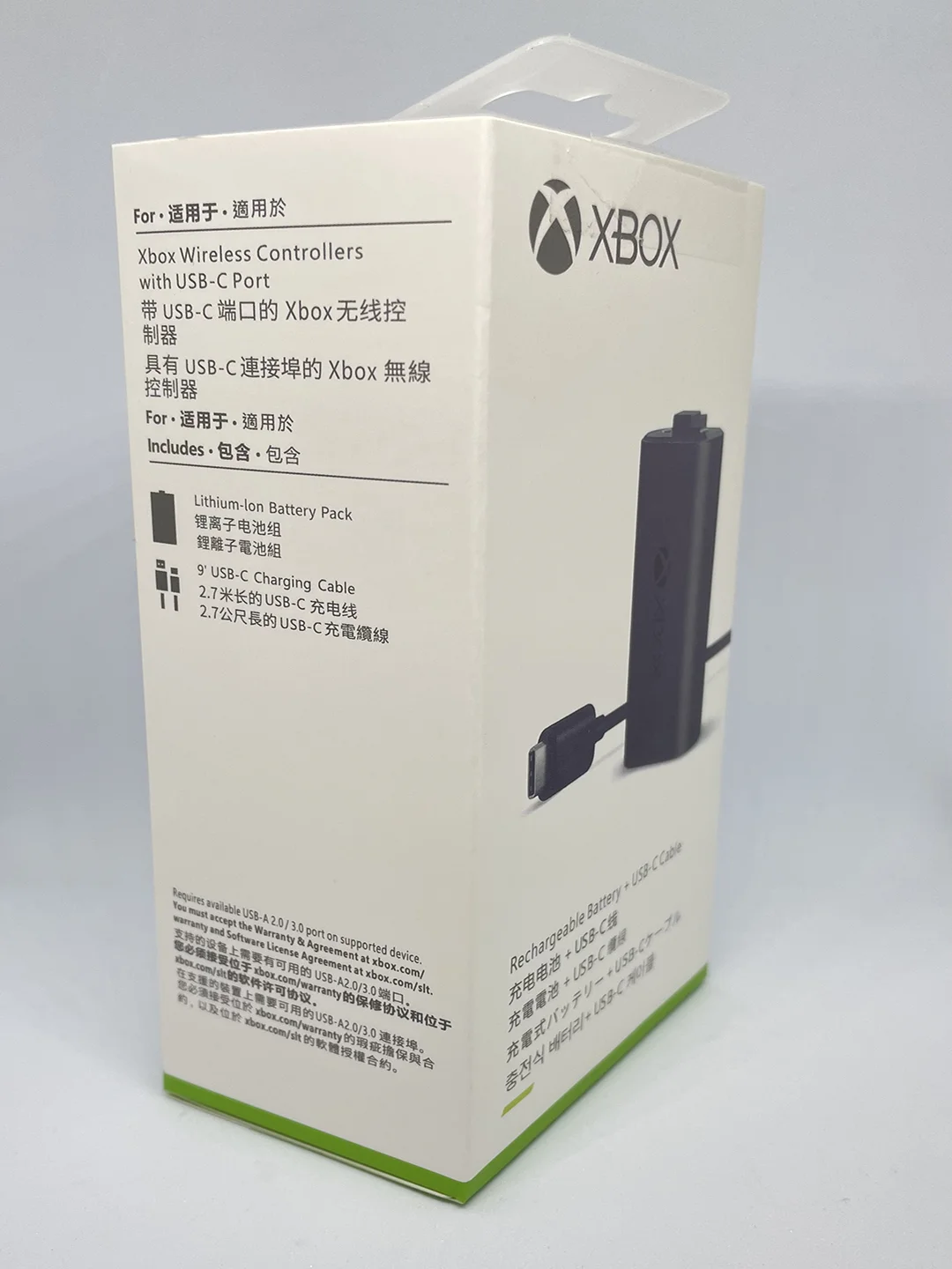 Аккумулятор для геймпада Xbox One, Siries S/X, с кабелем Type-C