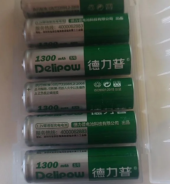 Аккумулятор Ni-MH AA 1300mah 1.2V пальчиковый с наконечником