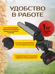 Пила аккумуляторная сучкорез