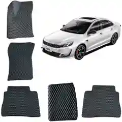 3D автомобильные EVA, ЭВА, коврики в салон для KAIYI E5/Кайи Е5/Кайа/Кайя/Каи