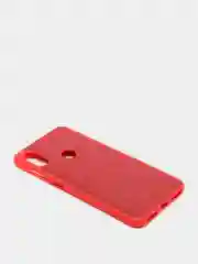 Красный чехол джинсовый Xiaomi Redmi Note 6