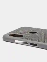 Серый чехол джинсовый Xiaomi Redmi Note 6