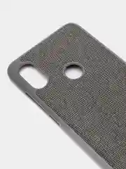 Серый чехол джинсовый Xiaomi Redmi Note 6