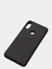 Черный чехол джинсовый Xiaomi Redmi Note 6