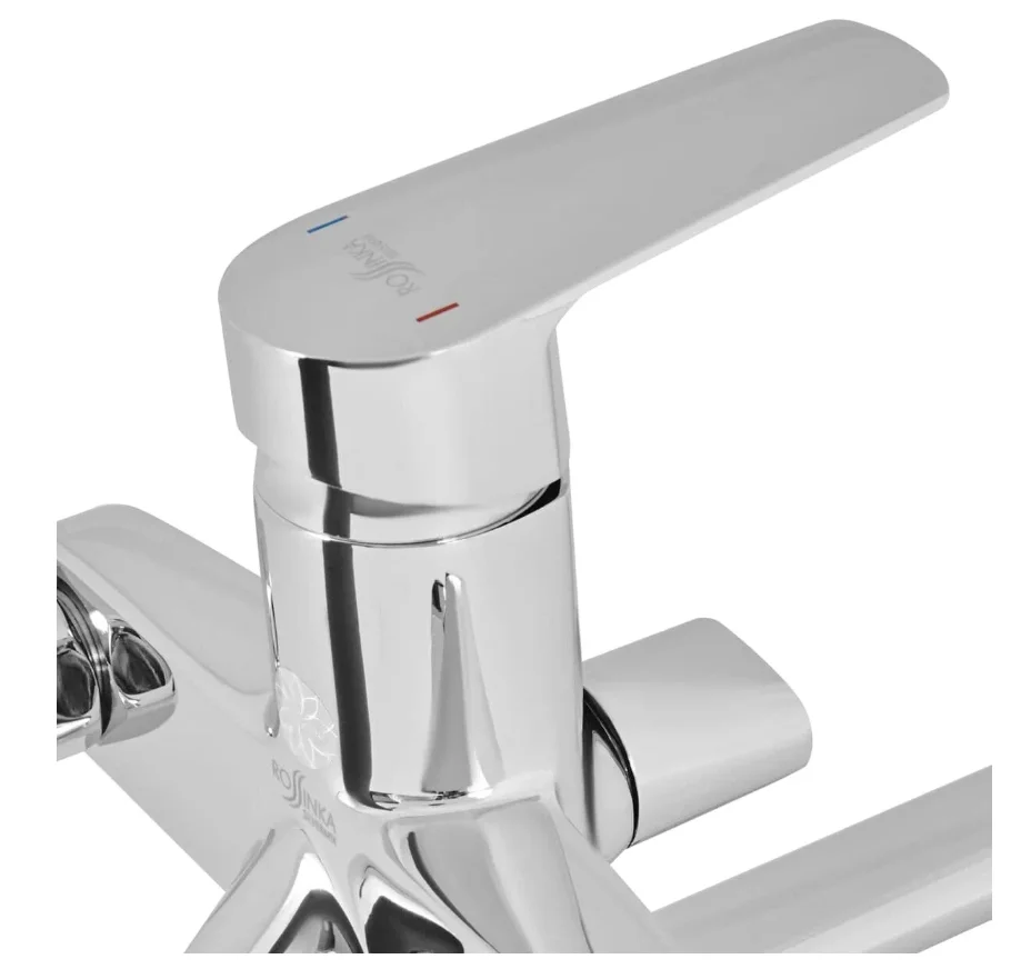 Смеситель Rossinka Silvermix S35-33, для ванны