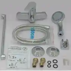 Смеситель Rossinka Silvermix S35-33, для ванны