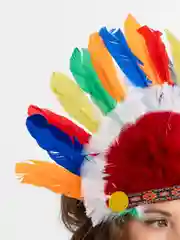 Разноцветный карнавальная шляпа ковбойская, гангстерская, пиратская,сомбреро,индеец