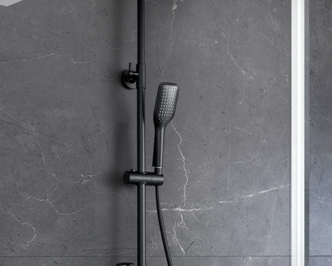 Смеситель Lemark Tropic LM7002BL, для ванны и душа
