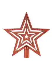 Верхушка на елку "Звезда" 3шт 9,5см