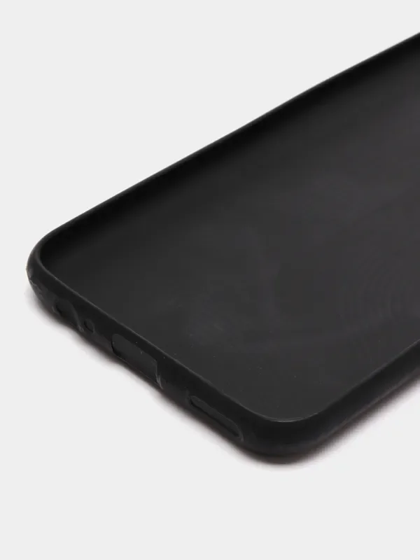 Черный чехол для Huawei Y9 Prime (2019) под кожу "Змея", черный (Хуфвей Вай 9 Прайм)