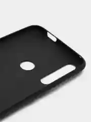 Черный чехол для Huawei Y9 Prime (2019) под кожу "Змея", черный (Хуфвей Вай 9 Прайм)