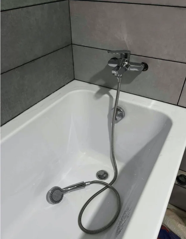 Смеситель Rossinka Silvermix S35-31, для ванны