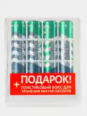 Аккумуляторные батарейки Perfeo  AAA1000mAh 4  шт + бокс