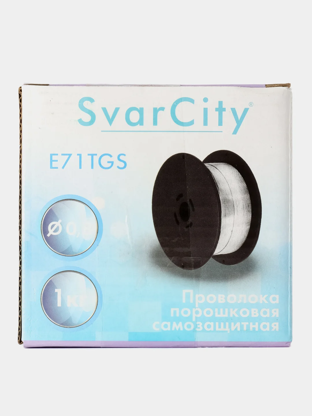Проволока с флюсом SvarCity 1 кг 0,8 мм