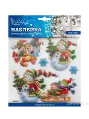 Наклейка интерьерная новогодняя PSX7804V 18см