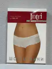 Трусы женские шорты-мини ажурные
