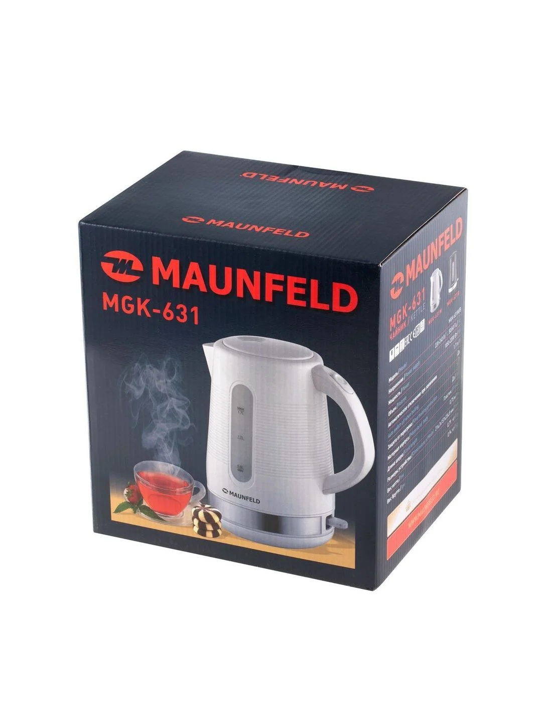 Чайник электрический MAUNFELD MGK-631W
