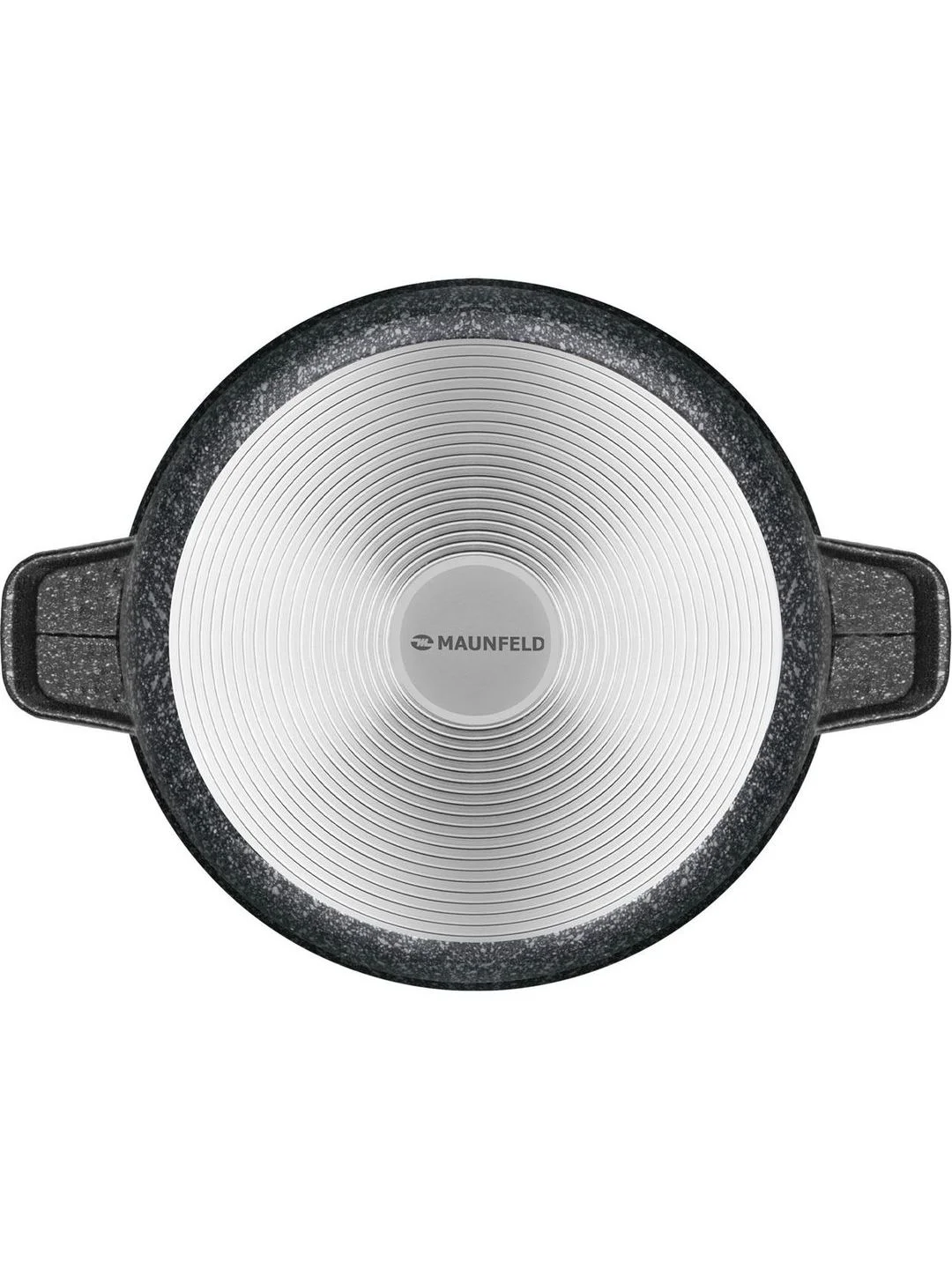 Кастрюля MAUNFELD GRETA MF24GRTT01CR из литого алюминия со стеклянной крышкой, 24 см, 4 л