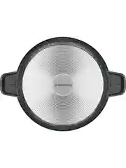 Кастрюля MAUNFELD GRETA MF24GRTT01CR из литого алюминия со стеклянной крышкой, 24 см, 4 л