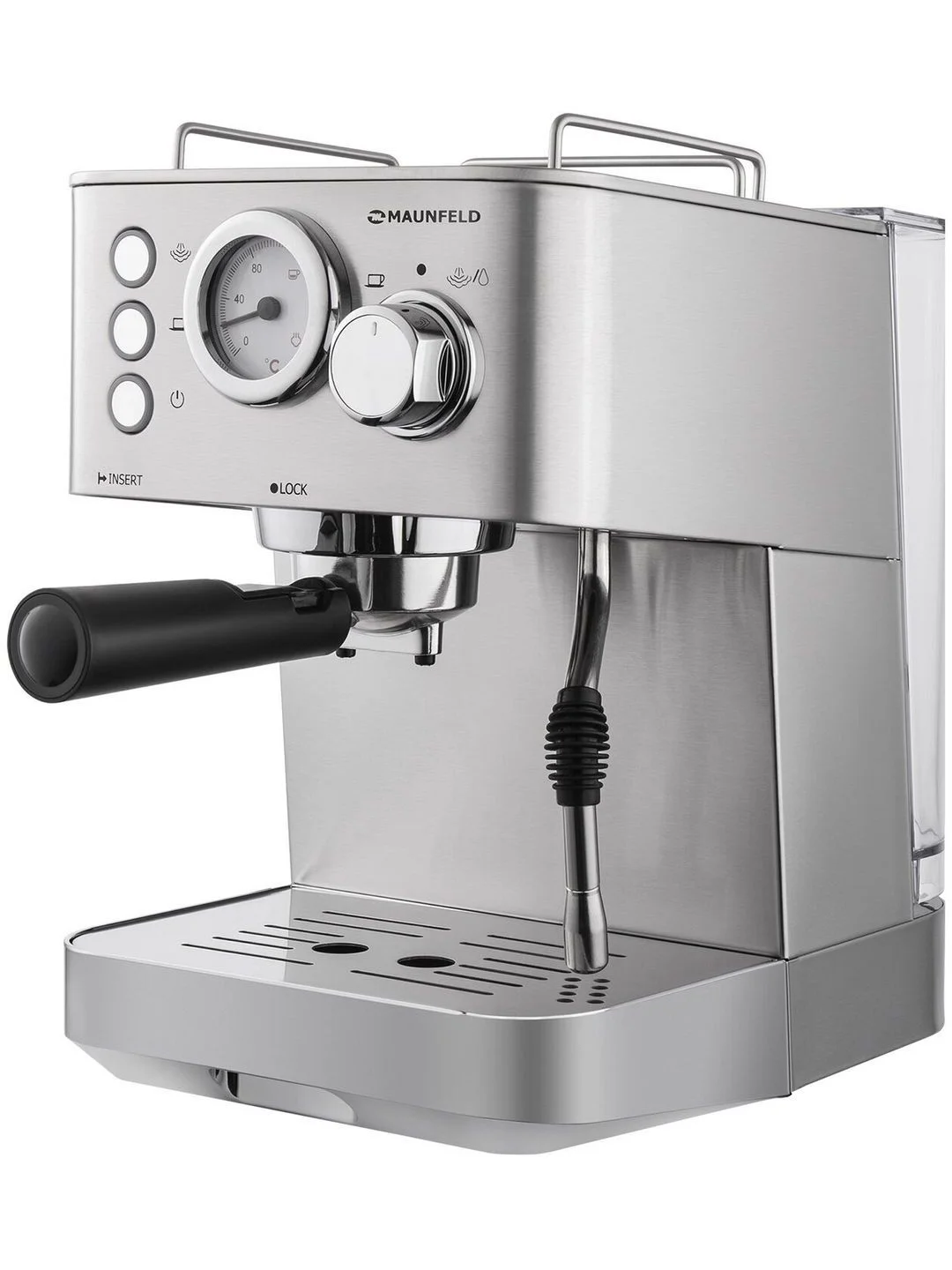 Кофеварка рожковая с капучинатором MAUNFELD MF-721S PRO
