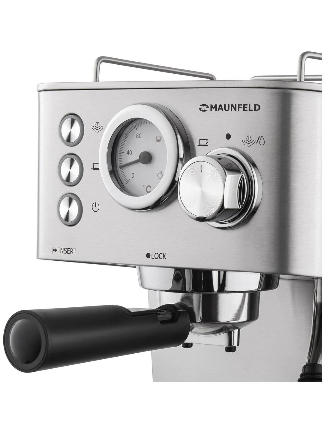Кофеварка рожковая с капучинатором MAUNFELD MF-721S PRO