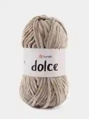 Коричневый пряжа плюшевая YarnArt Dolce (ЯрнАрт Дольче)