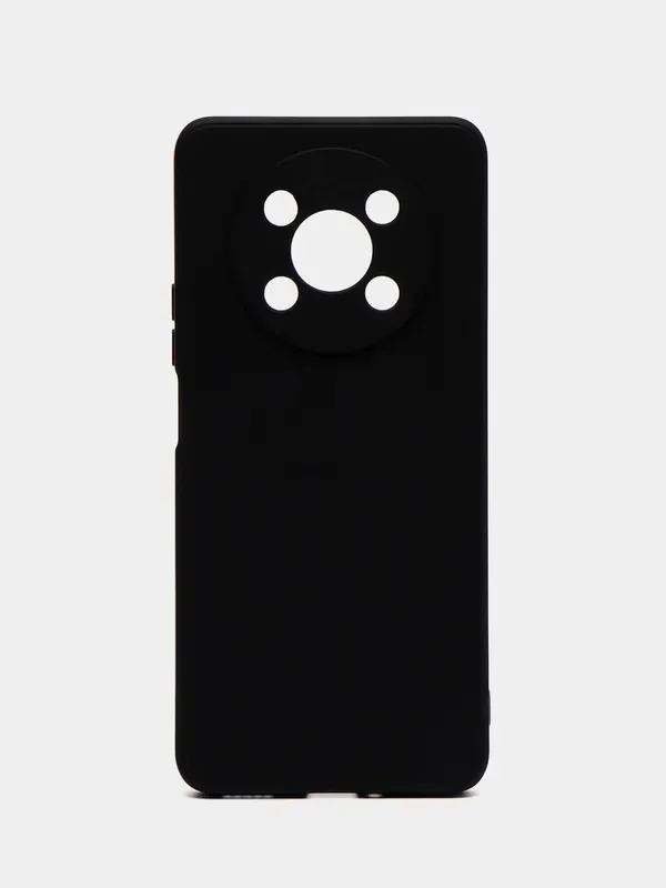 Черный силиконовый чехол для Honor X9 5G ( Хонор Х9 5г )