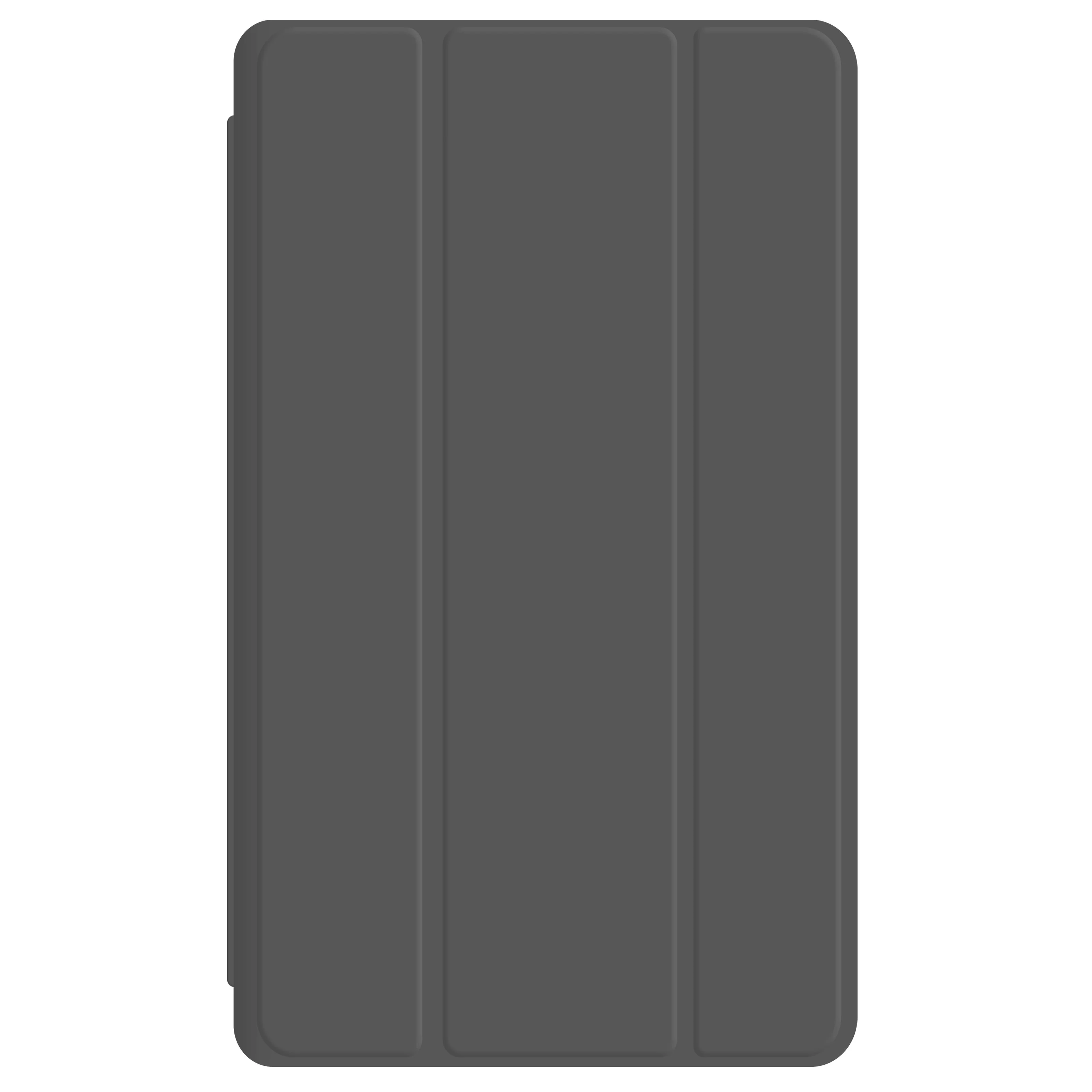 Чехол-книжка Krutoff Eco Book для Xiaomi Redmi Pad SE 4G (8.7") серый