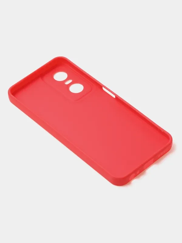 Красный чехол для Tecno POP 6 Pro (Техно Поп 6 Про)