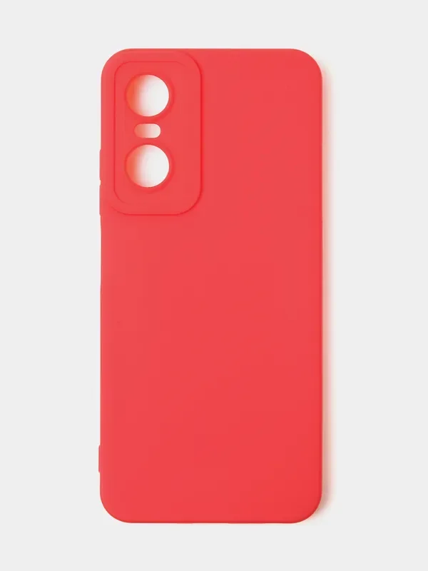 Красный чехол для Tecno POP 6 Pro (Техно Поп 6 Про)