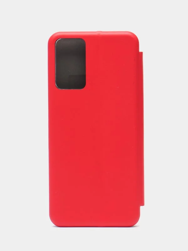 Алый чехол книжка для Xiaomi Redmi Not 12 Pro