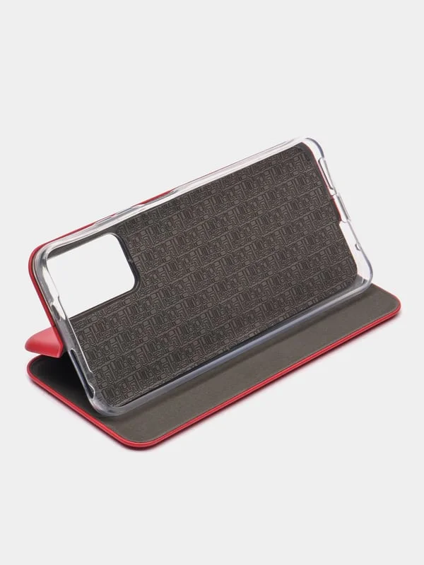 Алый чехол книжка для Xiaomi Redmi Not 12 Pro