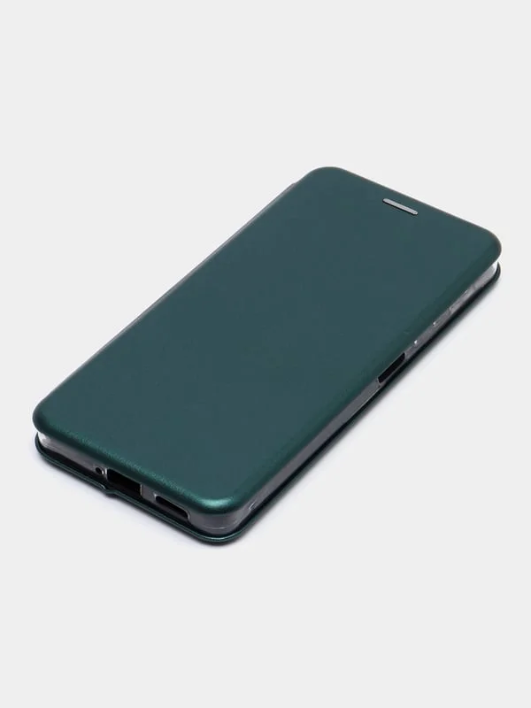 Зеленый чехол книжка для Xiaomi Redmi Not 12 Pro