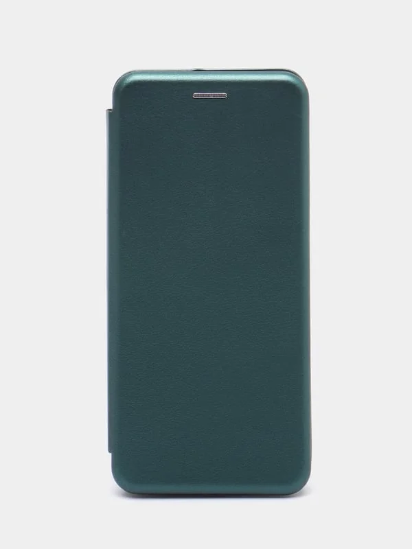 Зеленый чехол книжка для Xiaomi Redmi Not 12 Pro