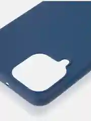Синий чехол ROSCO для Samsung Galaxy M33, матовый, силиконовый, бортик вокруг камер
