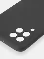 Черный чехол ROSCO для Samsung Galaxy M33, матовый, силиконовый, бортик вокруг камер