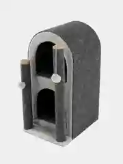 Серый когтеточка для кошек "ТаунКэт", 70 см