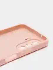 Пудровый силиконовый чехол для Huawei Nova Y70, Y70 Plus (Хуавей Нова игрек у70) c защитой камеры
