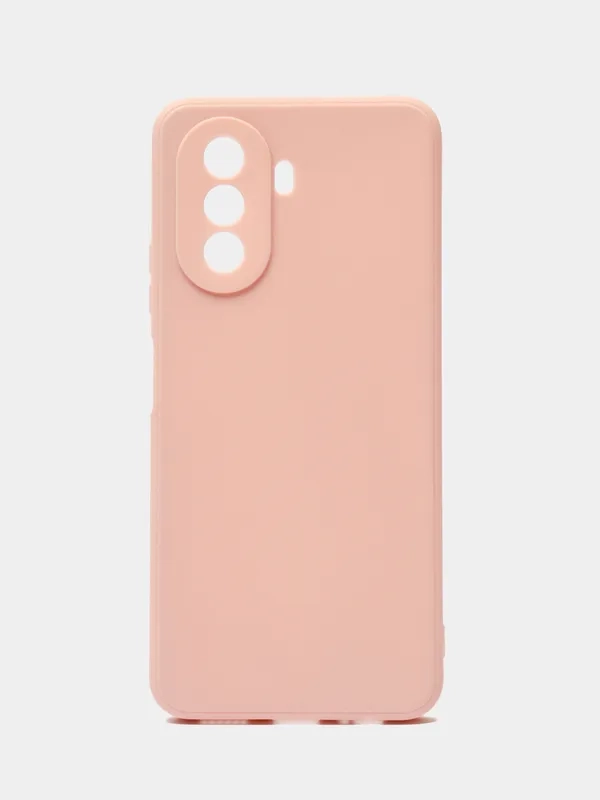 Силиконовый чехол для Huawei Nova Y70, Y70 Plus (Хуавей Нова игрек у70) c защитой камеры