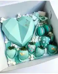 Прозрачный форма для муссовых десертов выпечки  чизкейка Сердце Облако Кролики