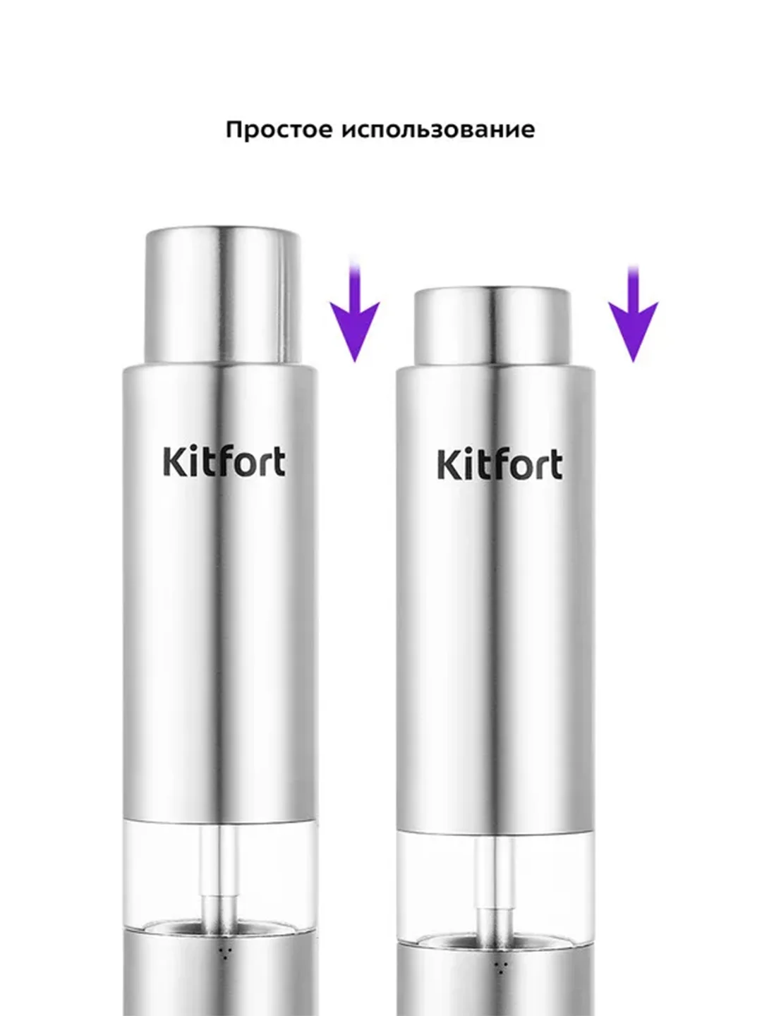 Набор мельниц для соли и перца КТ-6001
