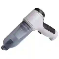 Белый портативный пылесос с насадками, 2 в 1, 120w