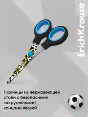 Ножницы ErichKrause Junior Decor Sport DNA, с принтом на лезвиях, 13см