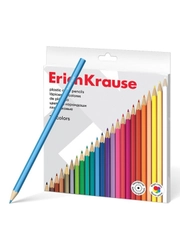 Цветные карандаши пластиковые ErichKrause шестигранные 24 цвета