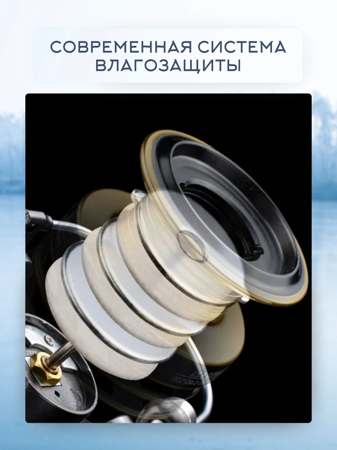 Катушка рыболовная для рыбалки, спиннинга, фидера, безынерционная KEDI 2000-7000