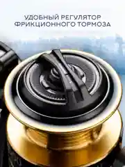 Катушка рыболовная для рыбалки, спиннинга, фидера, безынерционная KEDI 2000-7000